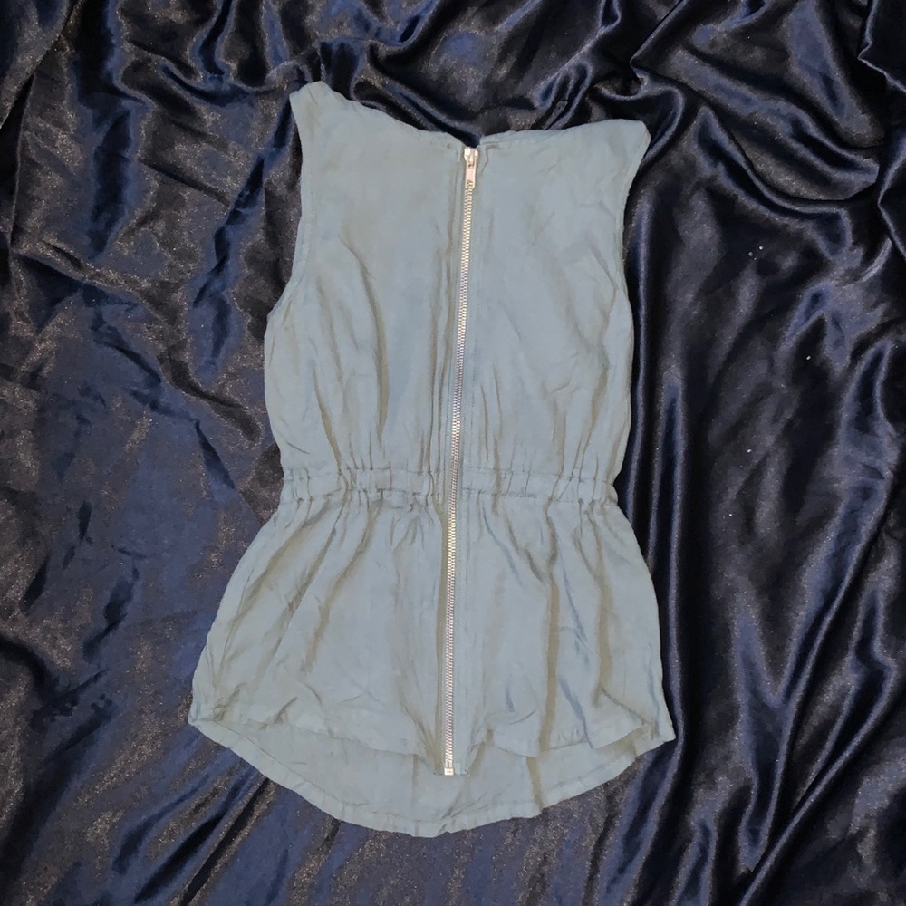 Girls Long Lightweight Hooded Vest